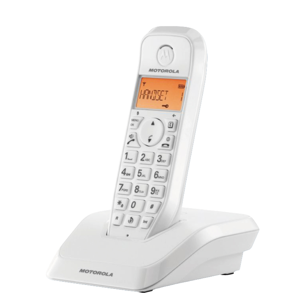 MOTOROLA 免持擴音數位無線電話S1201◉80A003